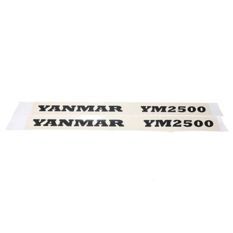 Hood Decal Set fits Yanmar YM2500
