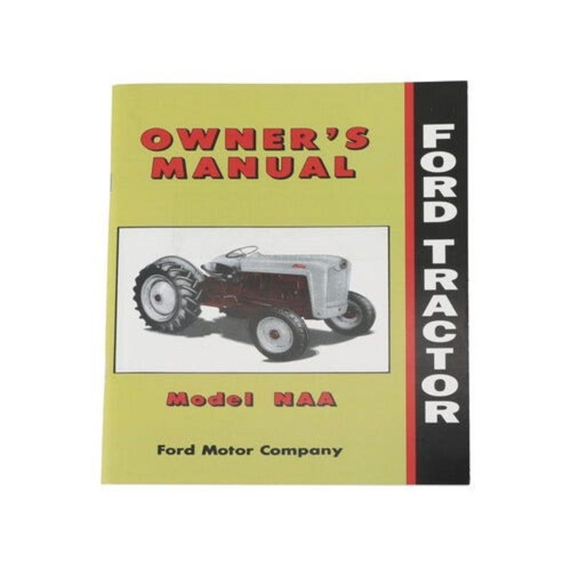 Operator's Manual fits Ford NAA