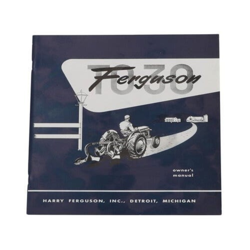 Operator's Manual fits Massey Ferguson TO30