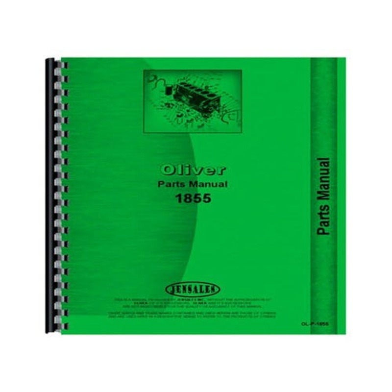 Parts Manual fits Oliver 1855