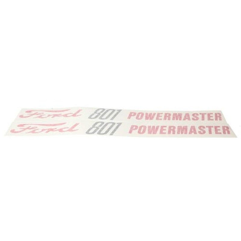 Power Master Decal Set Vinyl fits Ford 801