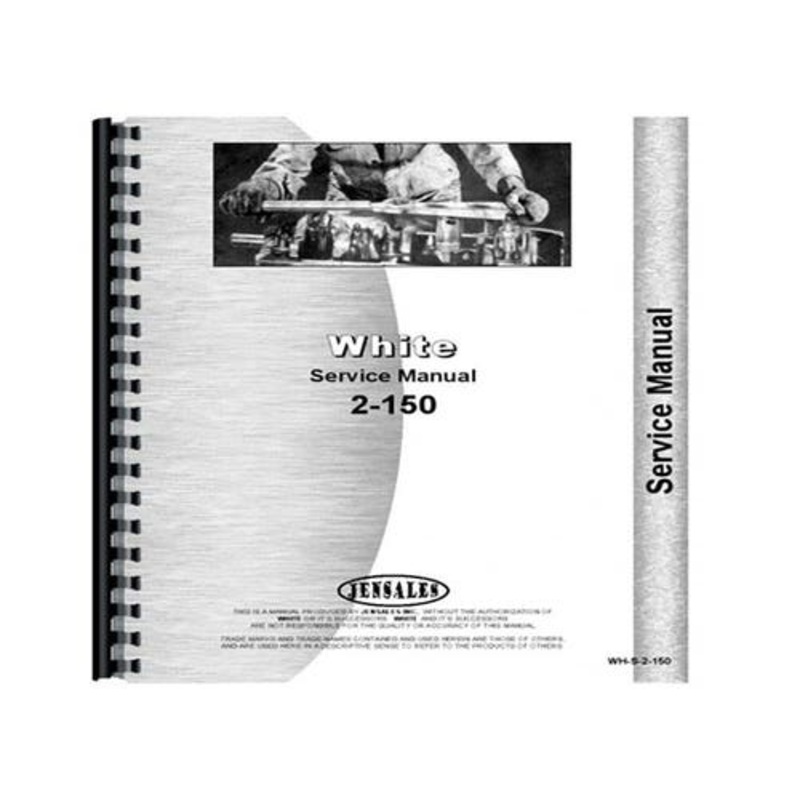 Service Manual fits White 2-150