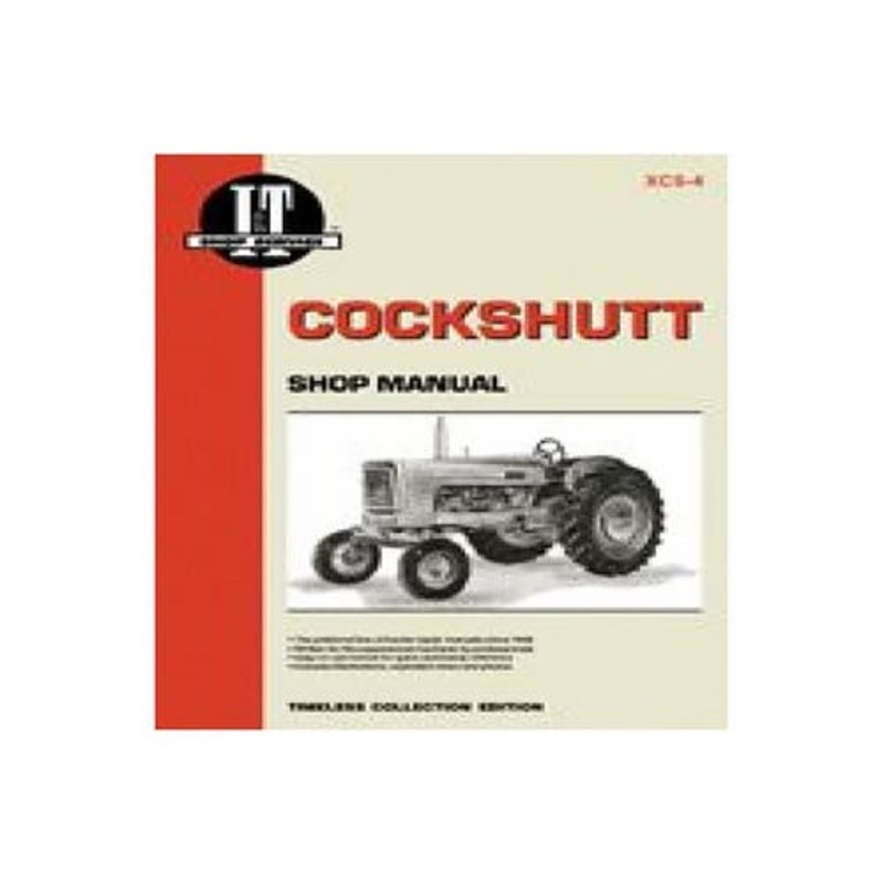 I&T Shop Manual fits CockShutt / CO OP 540 550 560 570