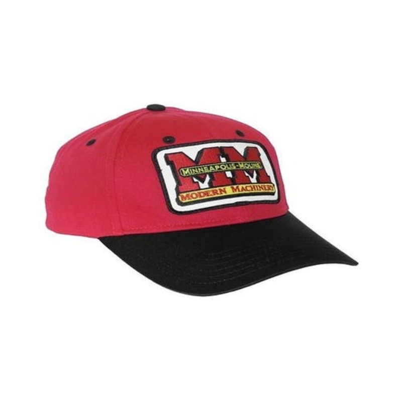 Minneapolis Moline Red and Black Hat fits Workwear Hats