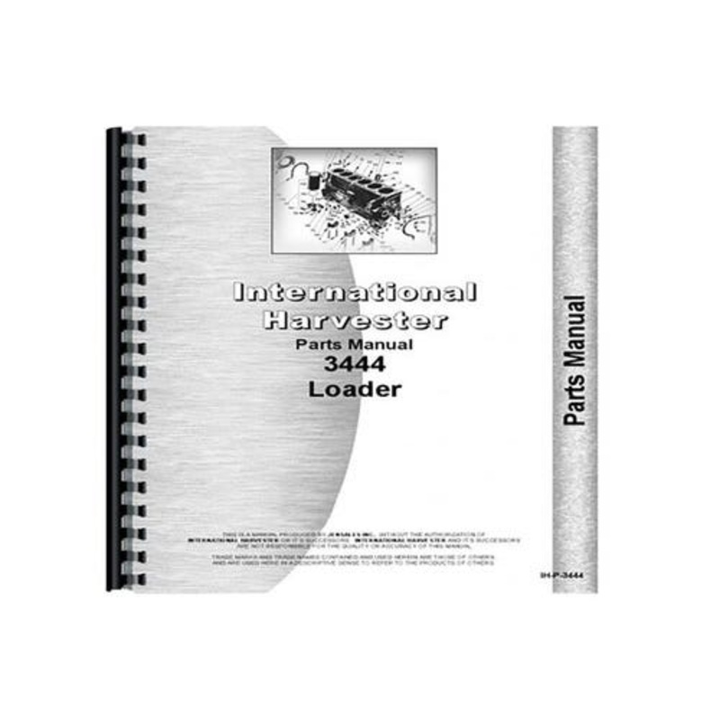 Parts Manual fits International 3444 3444