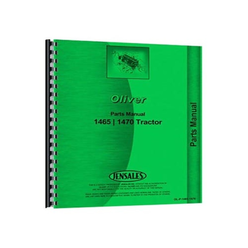 Parts Manual fits Oliver 1465 1470
