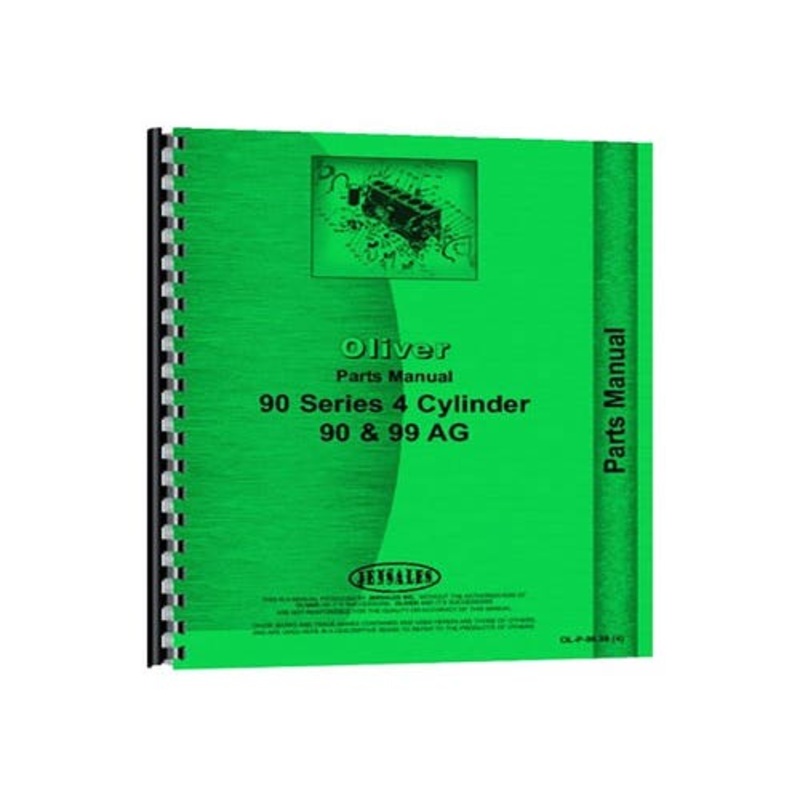Parts Manual fits Oliver 90 900 90