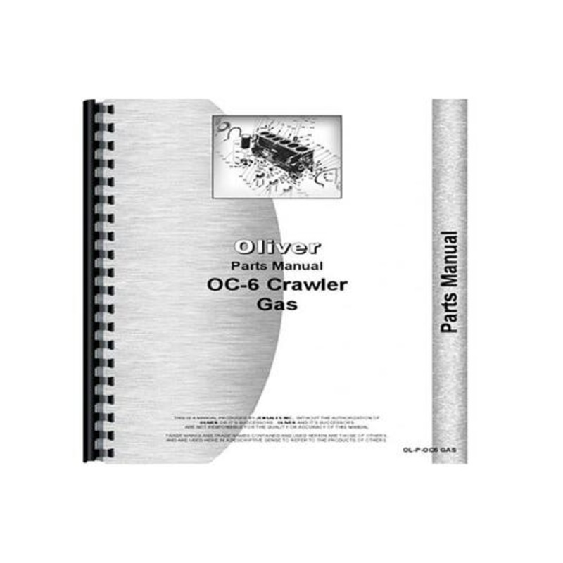 Parts Manual fits Oliver OC6 OC6