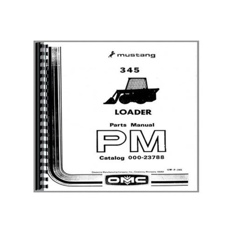 Parts Manual fits Owatonna 345