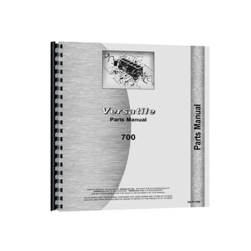 Parts Manual fits Versatile 700