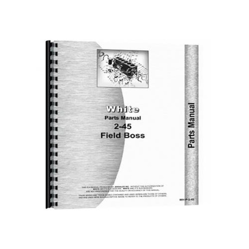 Parts Manual fits White 2-45