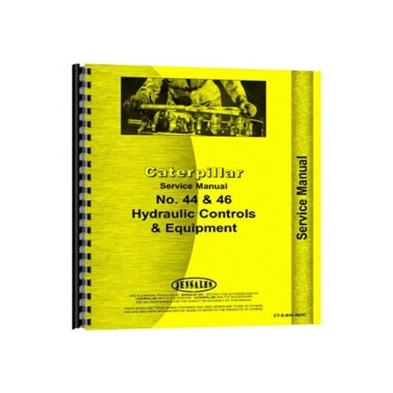 Service Manual fits Caterpillar D4 D6 D7 D4 D7 D6