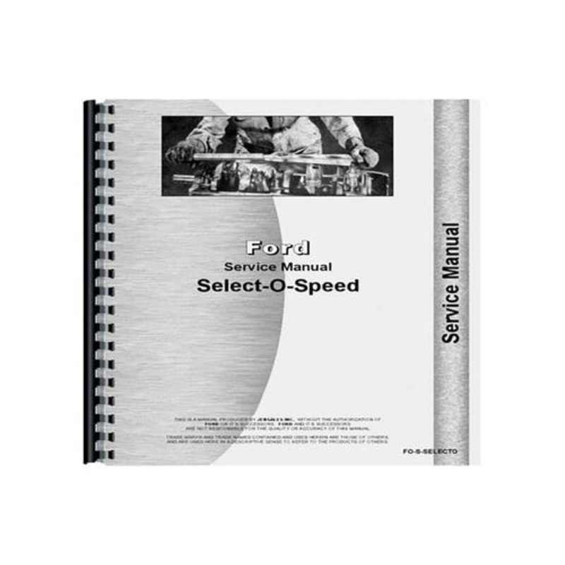 Service Manual fits Ford 501 600 601 700 701 800 801 901 941 2000 4000