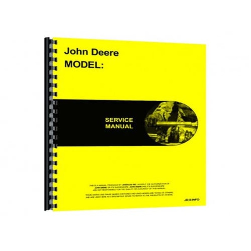 Service Manual fits John Deere 302 302