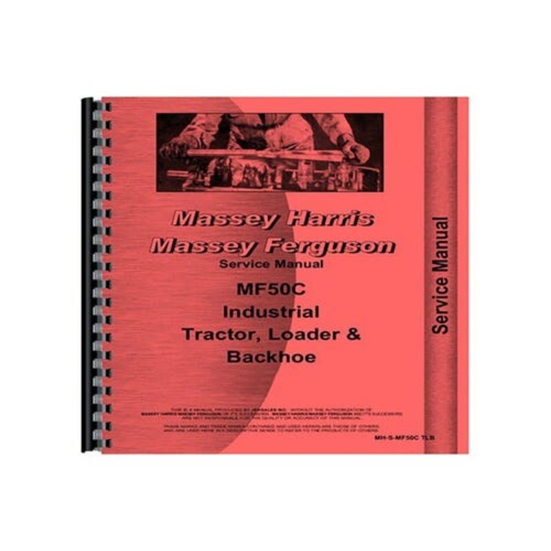 Service Manual fits Massey Ferguson 50C 50D 50C 50D