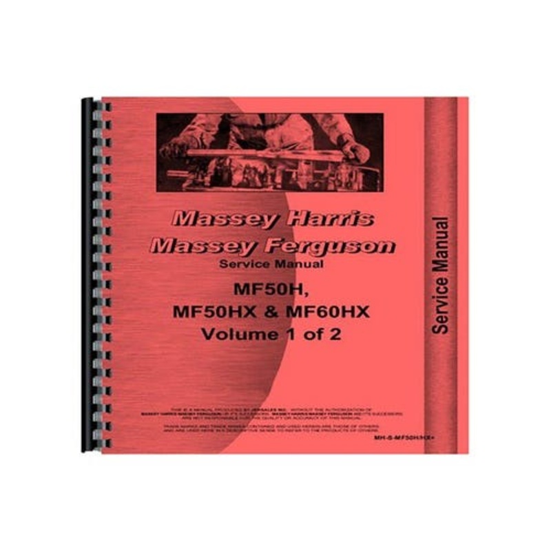 Service Manual fits Massey Ferguson 50H 50HX 50H 50HX