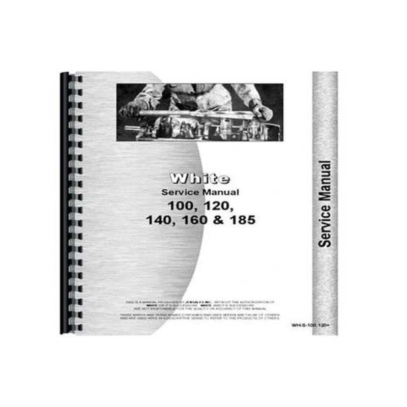 Service Manual fits White 100 120 140 160 185