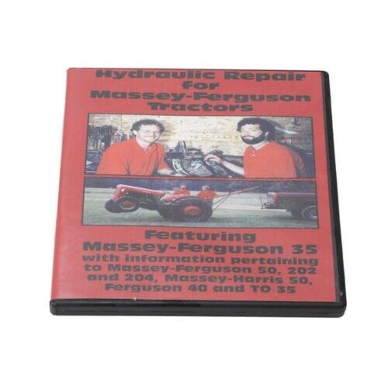 Massey-Ferguson Hydraulic Repair DVD fits Massey Ferguson TO35 35 40 50 202 204 40 50 202 204