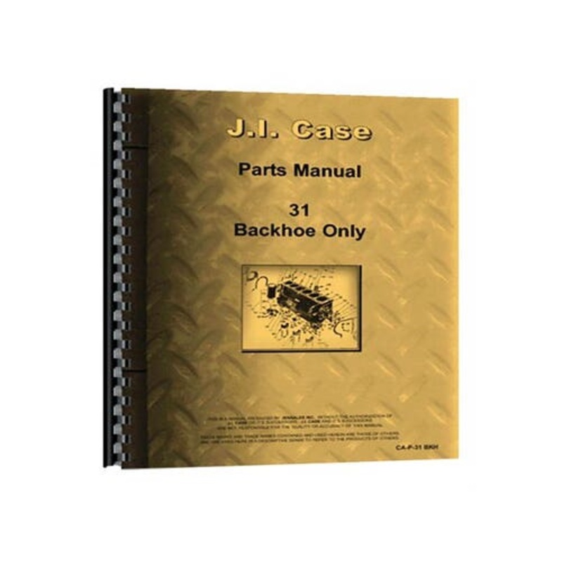 Parts Manual fits Case 31 310D 310E 310F 31 310D
