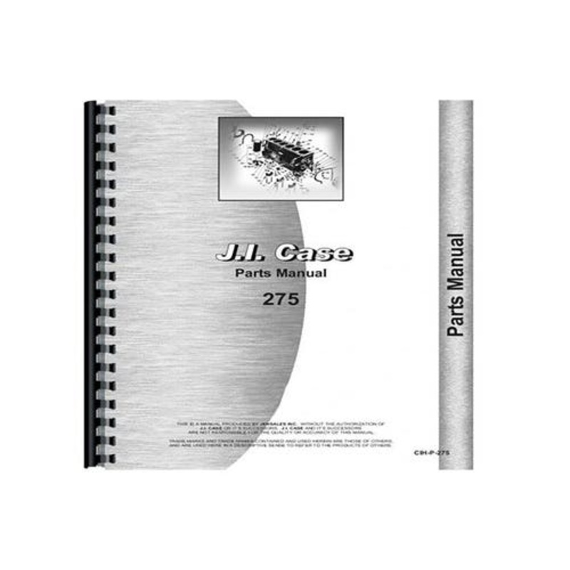 Parts Manual fits Case IH 275