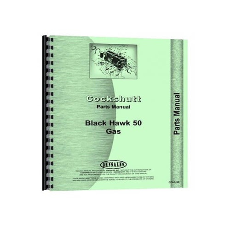 Parts Manual fits CockShutt / CO OP 50