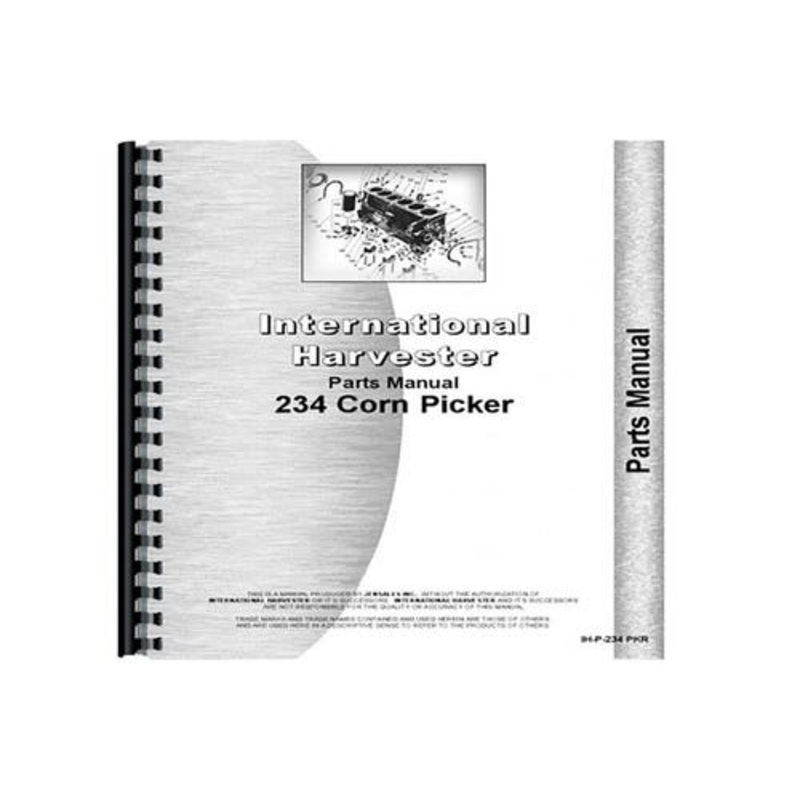 Parts Manual fits International 234