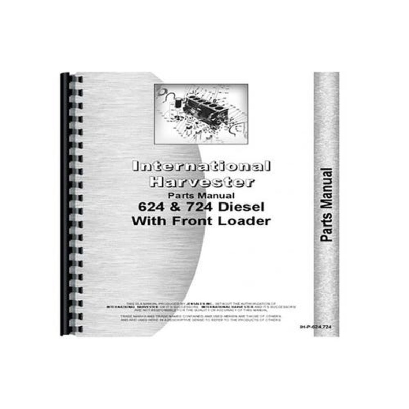 Parts Manual fits International 624 724