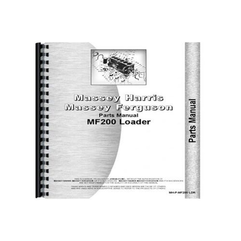 Parts Manual fits Massey Ferguson 200 200