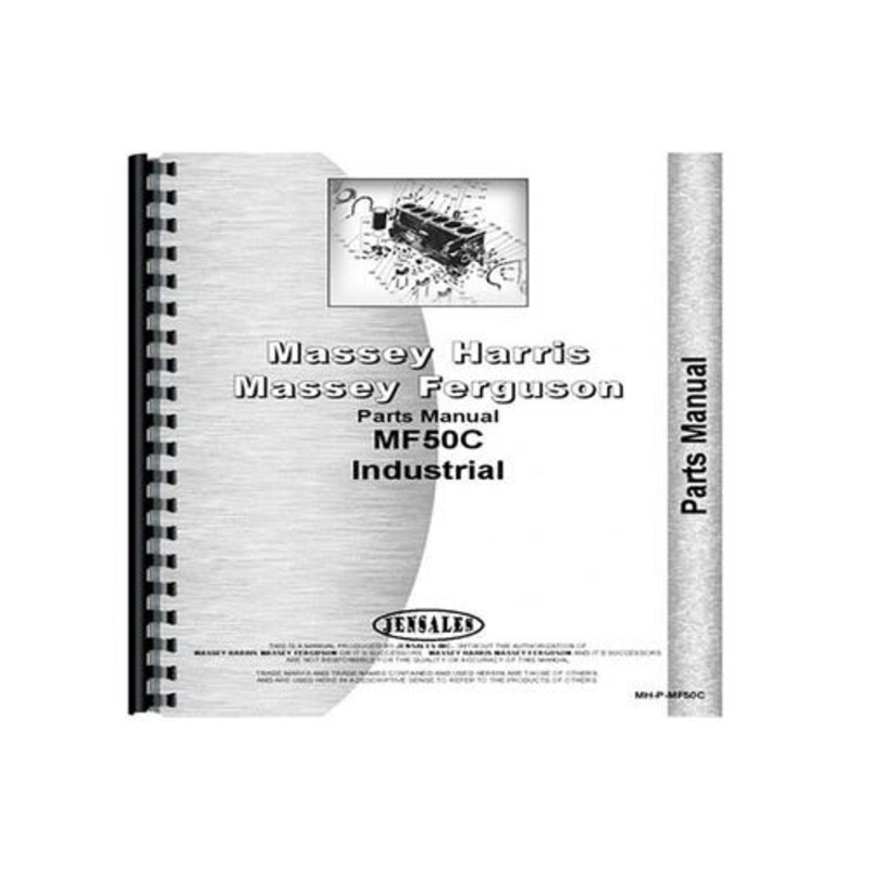 Parts Manual fits Massey Ferguson 50C 50C