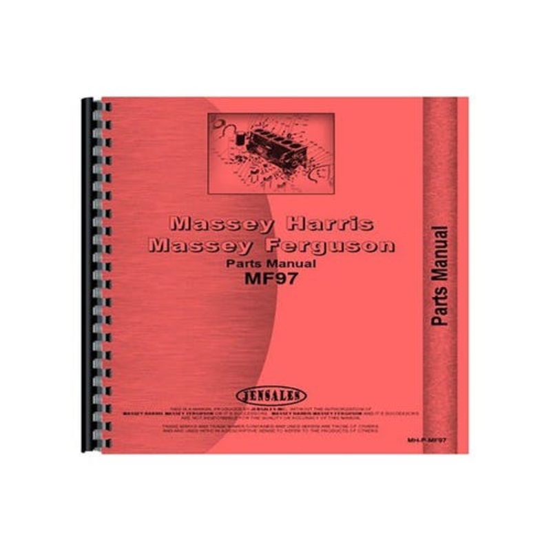 Parts Manual fits Massey Ferguson 97