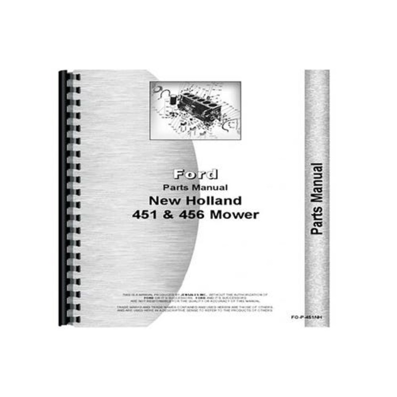 Parts Manual fits New Holland 451 456