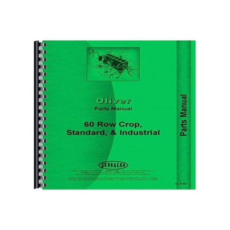 Parts Manual fits Oliver 60