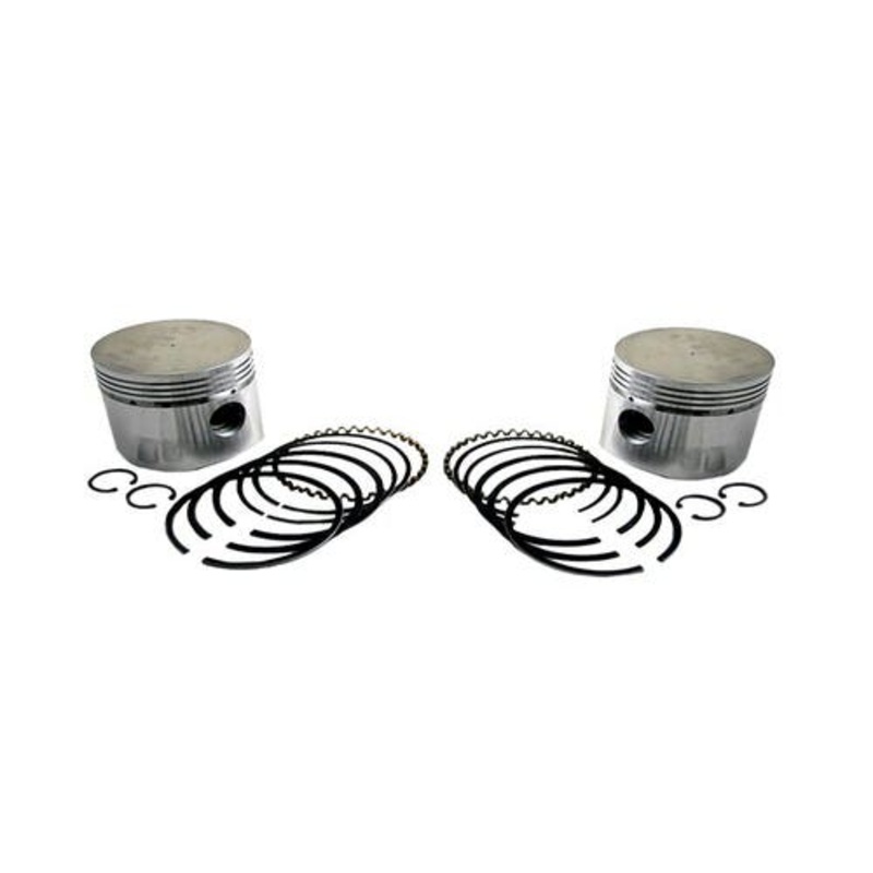 Pistons and Rings Overbore .045" fits John Deere 420 430 440 420 430 440