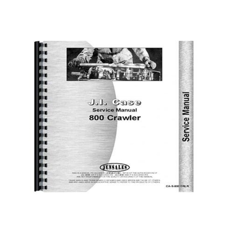 Service Manual fits Case 800 800
