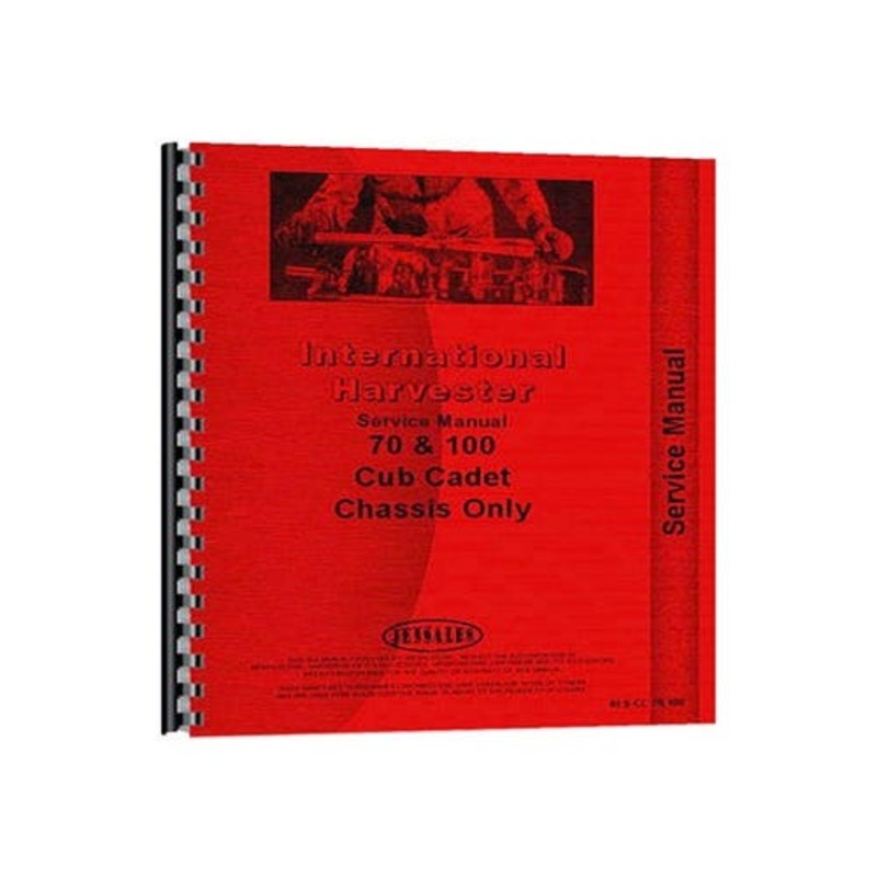 Service Manual fits Cub Cadet 70 100