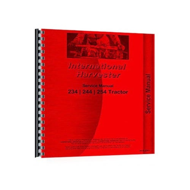 Service Manual fits International 234 244 254