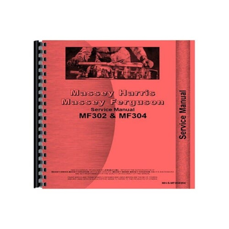Service Manual fits Massey Ferguson 302 304 320 302 304 320