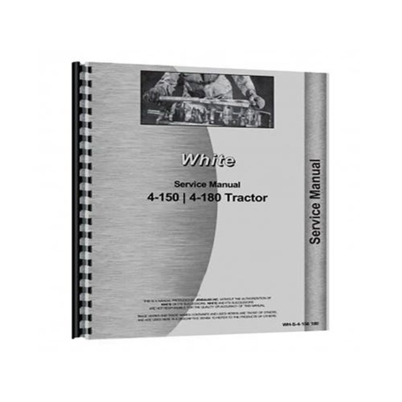 Service Manual fits White 4-150 4-180