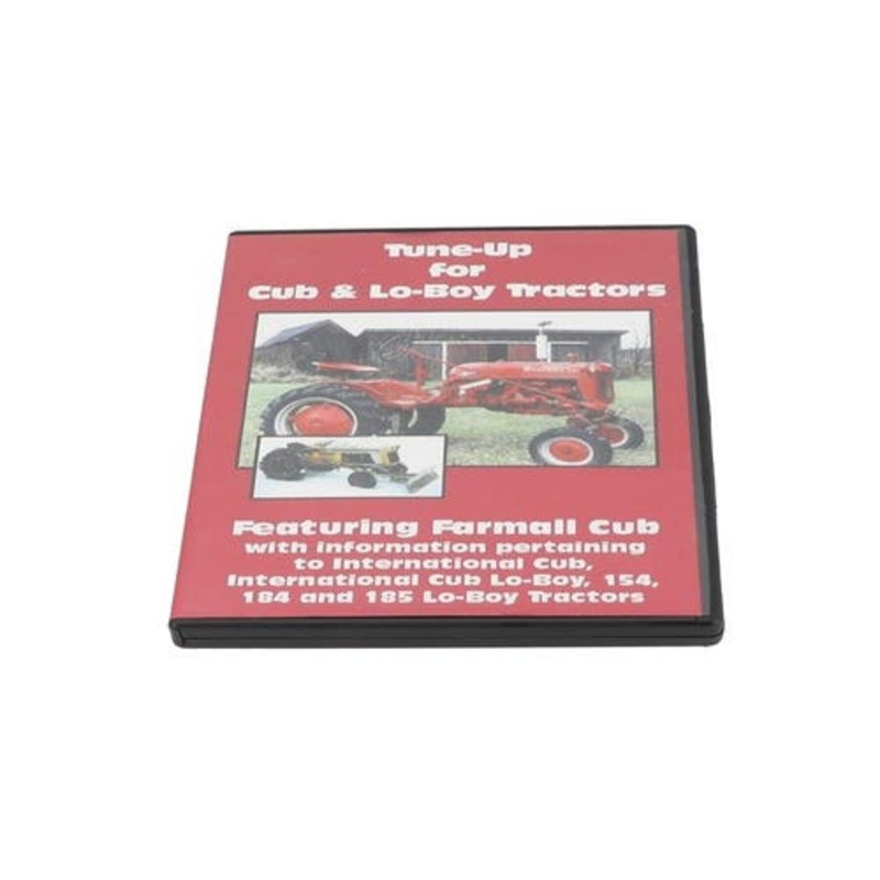 DVD for Tune-Up of Cub & Lo-Boy Tractors fits International Cub Cub 154 Cub 184 Cub 185 Cub Lo-Boy