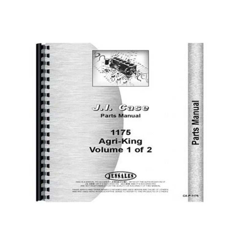 Parts Manual fits Case 1175
