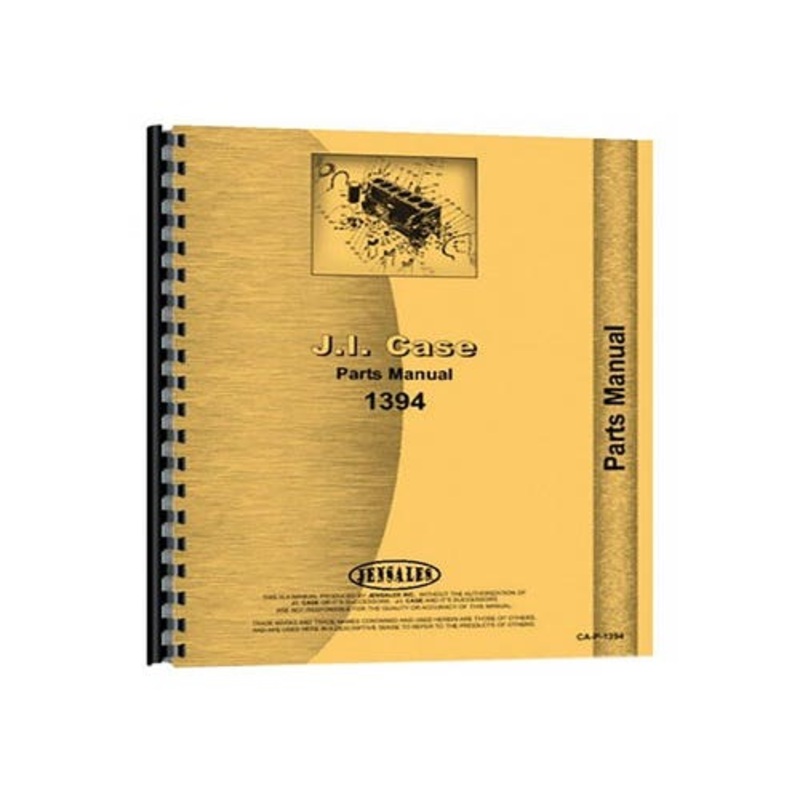 Parts Manual fits Case 1394