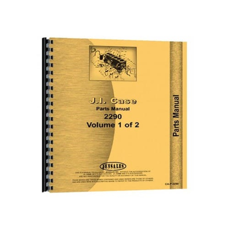 Parts Manual fits Case 2290