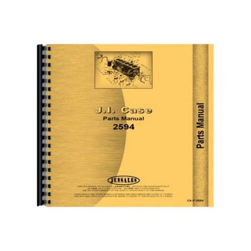 Parts Manual fits Case 2594