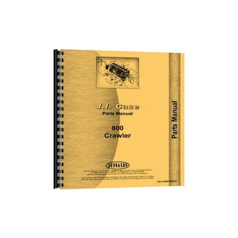 Parts Manual fits Case 800 800