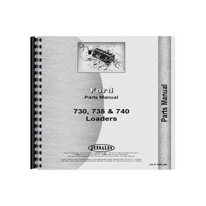 Parts Manual fits Ford 730 735