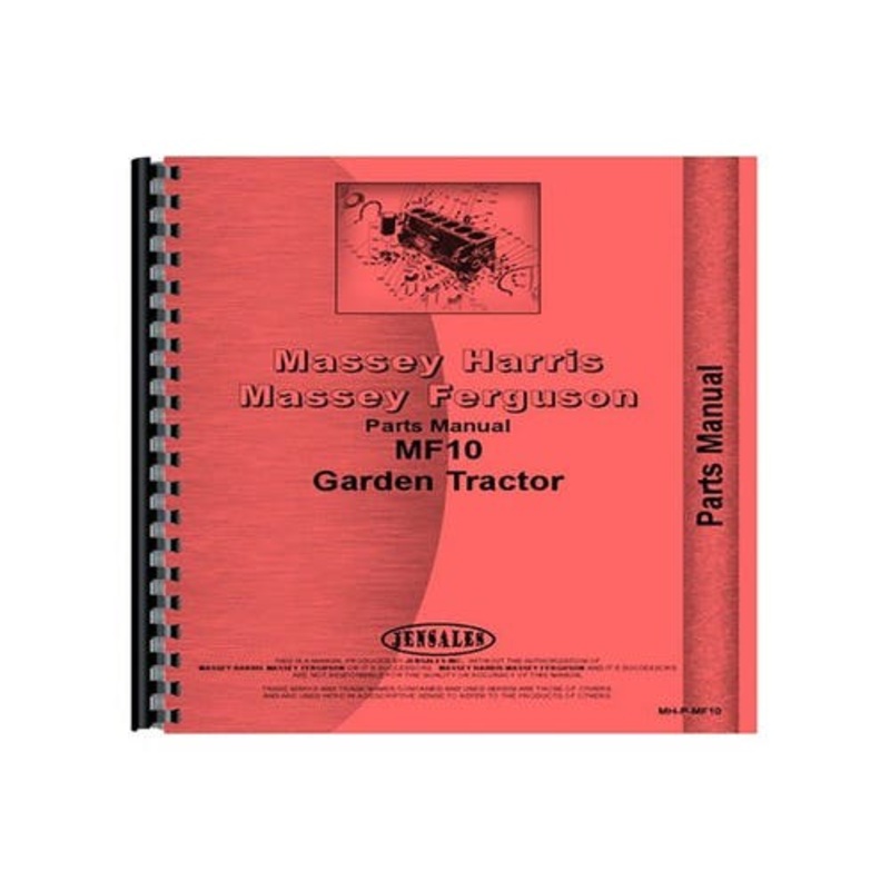 Parts Manual fits Massey Ferguson 10