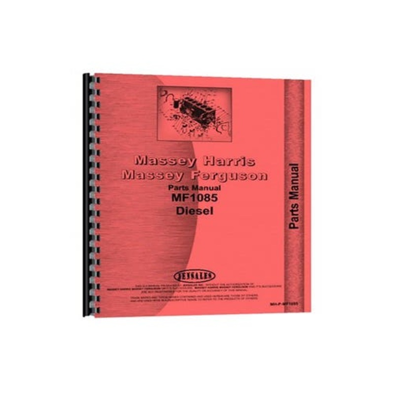 Parts Manual fits Massey Ferguson 1085