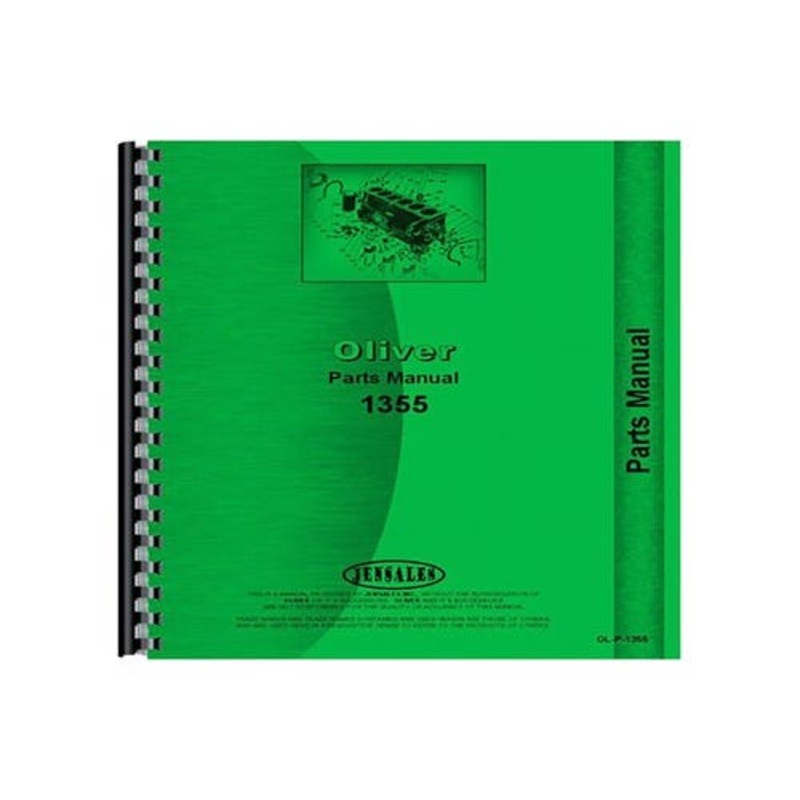 Parts Manual fits Oliver 1355