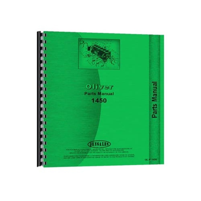 Parts Manual fits Oliver 1450