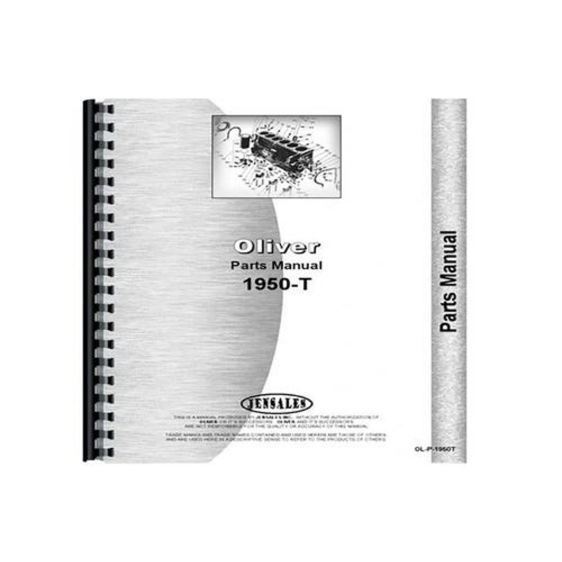 Parts Manual fits Oliver 1950T